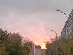 Осень. По дороге домой