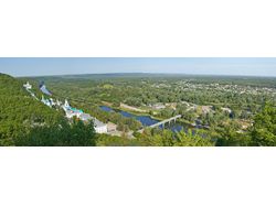 Панорама Святогорска (Святогорская Лавра)