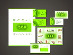 Разработка фирменного стиля эко-маркета. Photoshop