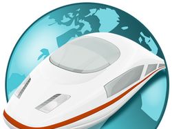 Иконка Вагон Инфо для мобильного приложения