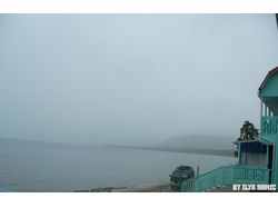 Усть-Баргузин. Озеро Байкал. Дождливый день.