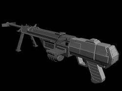 Снайперская винтовка (для 3D Print'а)
