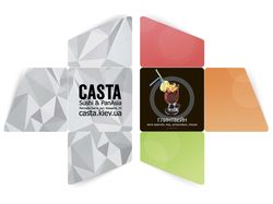 Флаер ресторана "Casta" (UA)