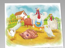Календарь для птицефермы