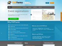 PhpForms - онлайн веб форм билдер