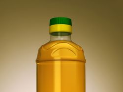 Модель бутылки для масла торговой марки "Диканька"