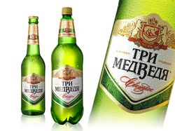 Пиво "Три Медведя"