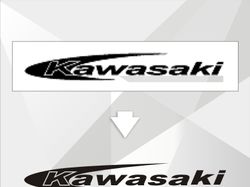 Логотип для мотоцикла Kavasaki