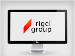 Логотип компании разработки ПО "Rigel group"