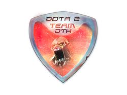 Лого команды dth Dota 2 (белый фон)
