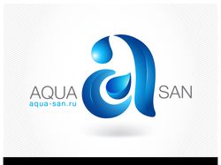 Aqua San Company. Logotype