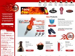 Fire store (main page)