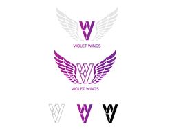 Фирменный стиль Violet Wings