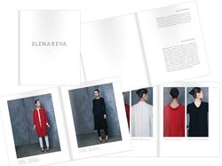 Дизайн и верстка Lookbook FW 13/14 для ELENAREVA