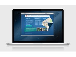 Дизайн веб-сайта для компании CloudMade
