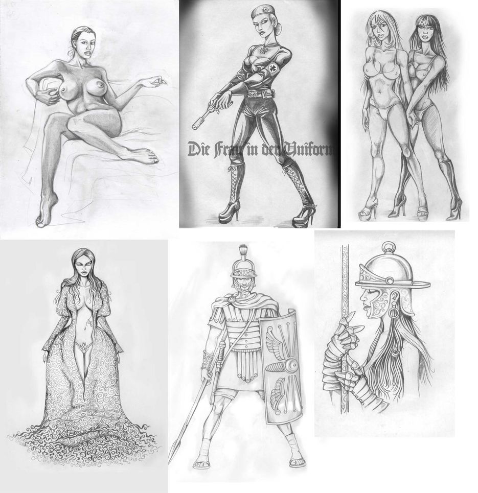 Черно- белые, карандашные рисунки.jpg