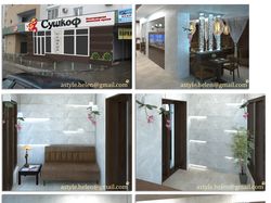 Кафе "Cушкоф" Щербакова, 37 эскизы