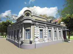 3D модель исторического архитектурного здания