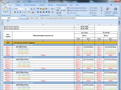 Построение отчетов по шаблону Excel