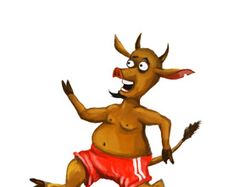 Бегущий черт