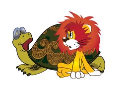 Черепаха и Львенок