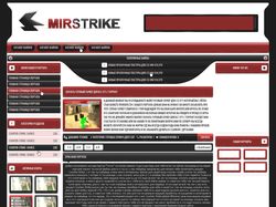 Верстка MirStrike.Com #4