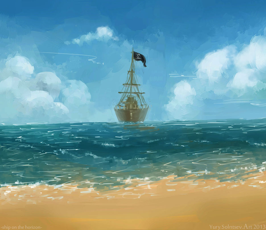 -ship on the horizon-.jpg