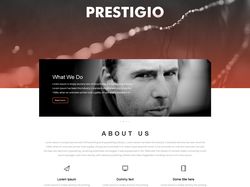 Prestigio - WordPress шаблон