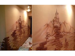 роспись в коридоре