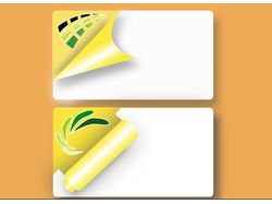 Шаблоны визиток с логотипом