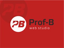Логотип для веб студии "Prof-B"