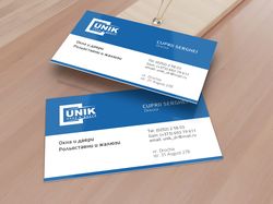 Визитки "UNIK"