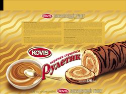 Макет упаковки "Kovis"-Сгущенка