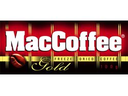 Макет этикетки "MacCoffee"