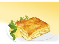 Финальная  "Лазанья с сыром"