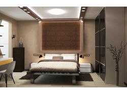 Дизайн современной квартиры спальня 1