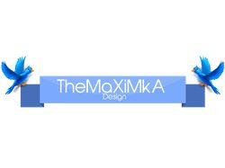 Логотип: "TheMaXiMkA Design"