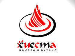 логотип для ресторана быстрого питания "Сиеста"