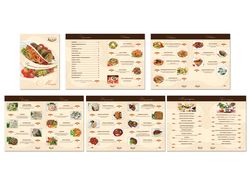 Menu for Cascade Restaurant 