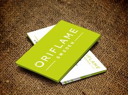 Визитка - косметика Oriflame