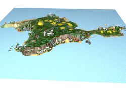 Карта КРЫМА (Украина)