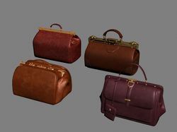suitcase 3d models for casual game