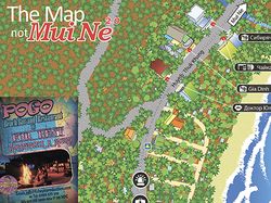The map not Mui Ne