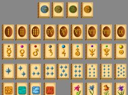 Фишки маджонга (Magic Book Shop Mahjong)