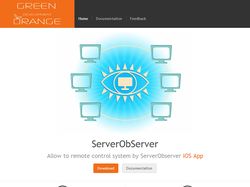 Сайт системы ServerObServer