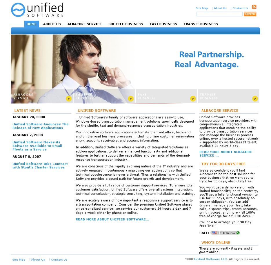 Сайт софтовой компании Unified Software.png