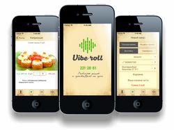 Японская кухня «Vibe Roll» с доставкой для iOS