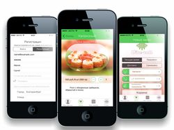Мобильное приложение для ресторана японской кухни