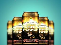 Эскиз напитки Morning Power