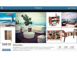 Instagram. Раскрутка аккаунта дизайнерской мебели